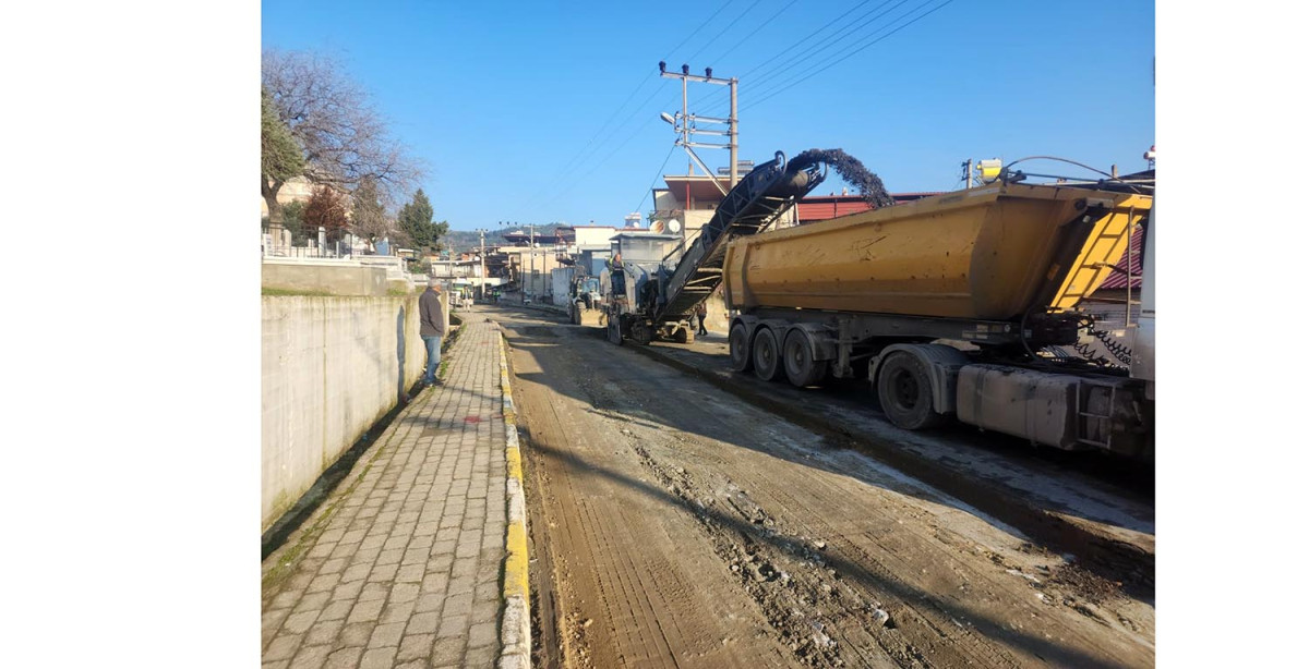 BAŞKAN ÇERÇİOĞLU SÖKE’NİN YOLLARINI YENİLİYOR