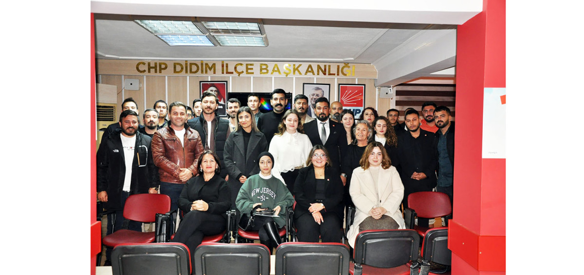 CHP AYDIN İL GENÇLİK KOLLARI ADAYI AV.EZGİ ALGÜL YÖRÜK DİDİM İLÇE GENÇLİK KOLLARINI ZİYARET ETTİ