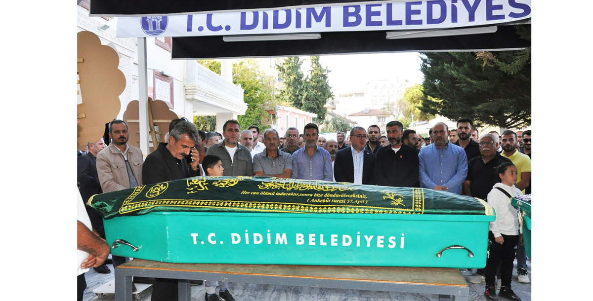 DİDİMİN SEVİLEN İŞ İNSANI ADEM BATUR SON YOLCULUĞUNA UĞURLANDI