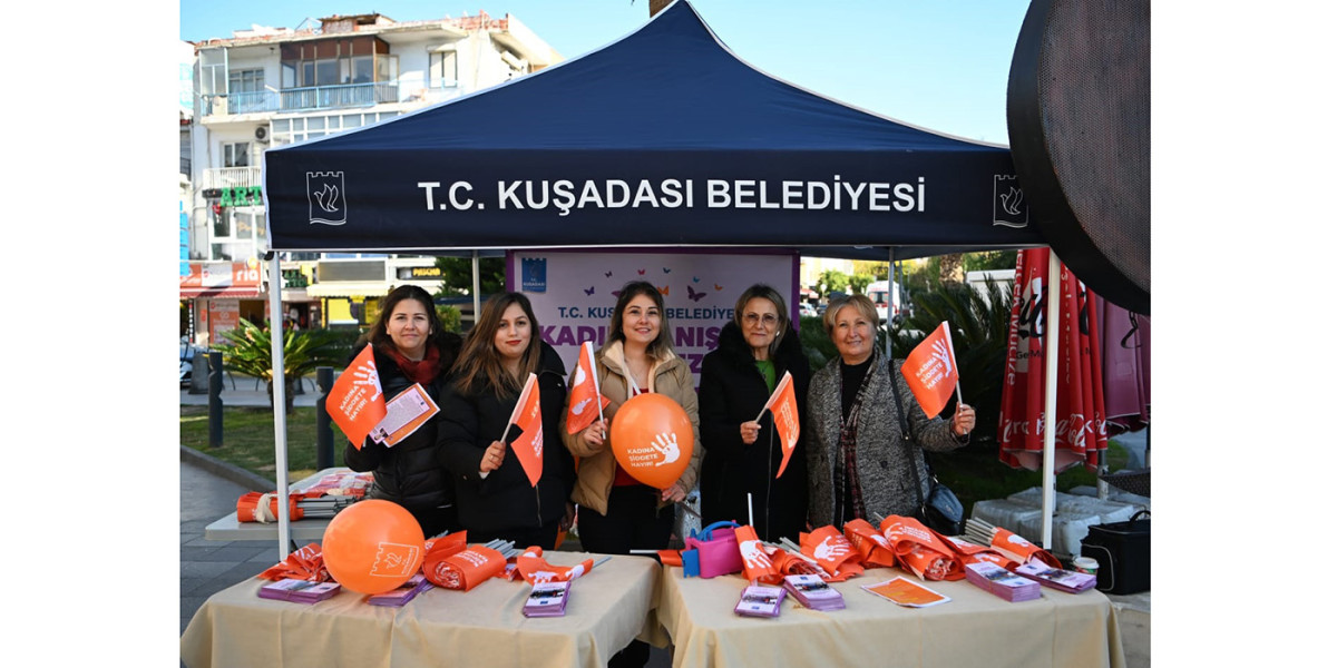 KUŞADASI BELEDİYESİ’NDEN KADINA YÖNELİK ŞİDDETE KARŞI FARKINDALIK ETKİNLİĞİ